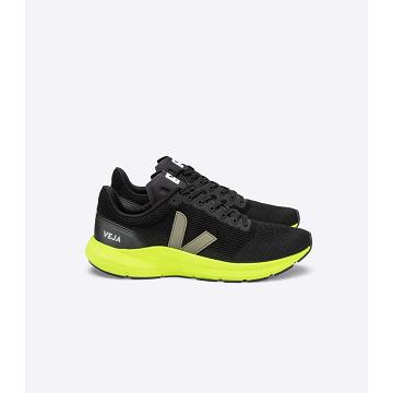 Veja MARLIN LT V KNIT Men's Running Shoes Black | NZ 139RVD